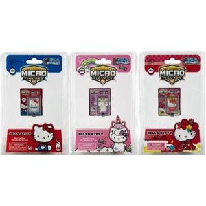 🆕 (Set of 3) Worlds Smallest HELLO KITTY Pop Culture Micro Figure Series 1